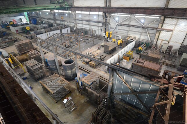 Газовый котел 200 кВт производство