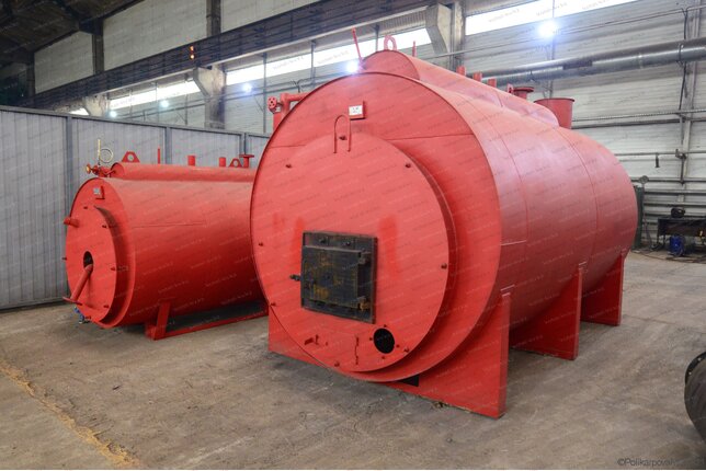 Парогенератор на угле 1200 кг 130 С