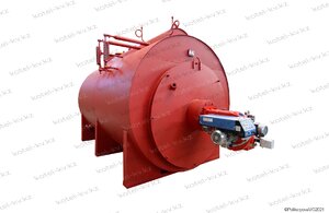 Котел паровой 1.6 тонны 170 С на газе